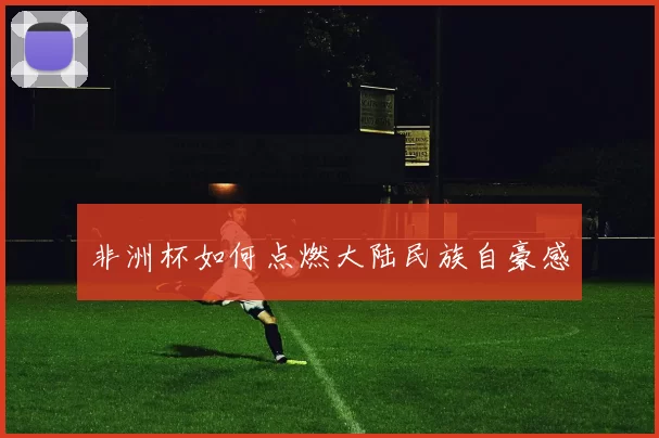 非洲杯如何点燃大陆民族自豪感