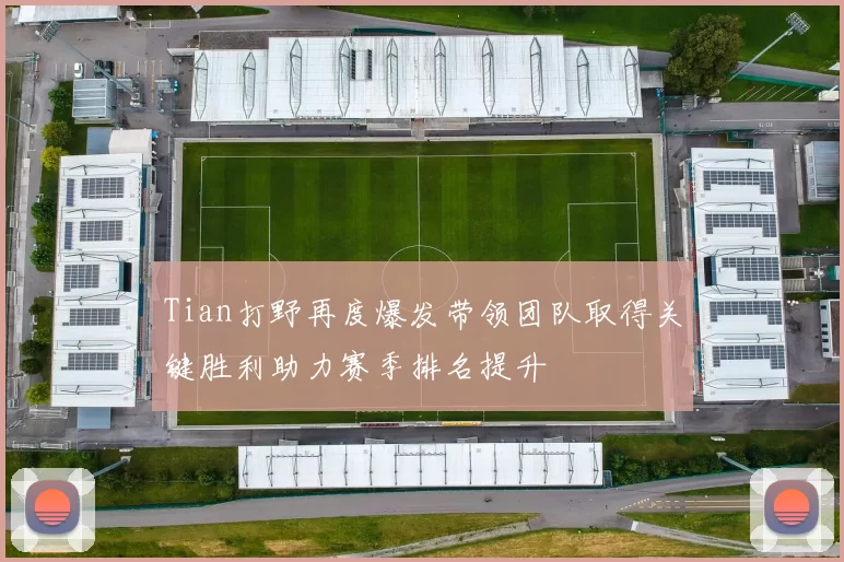 Tian打野再度爆发带领团队取得关键胜利助力赛季排名提升